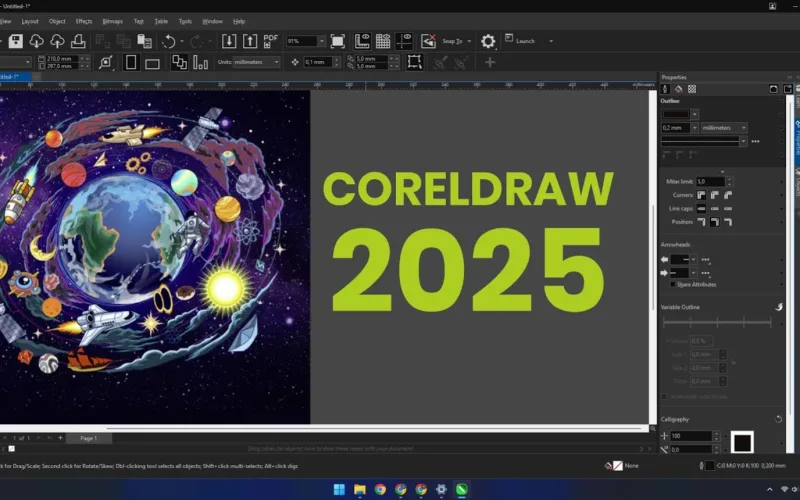 CorelDRAW graphic design software